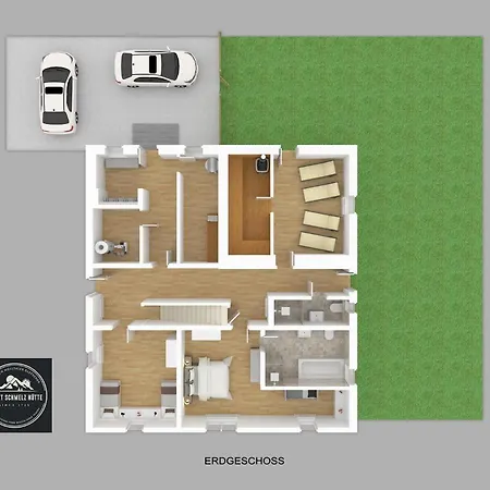 シャレー Schmelz Huette Mit Sauna Und Garten *